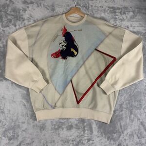 Xersion Goalie Crease Hockey Lifestyle Fleece Sweatshirt Size Large NWT
